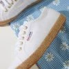 Superga 2750 Cotropeu Sneakers - White Gold New & Most Loved