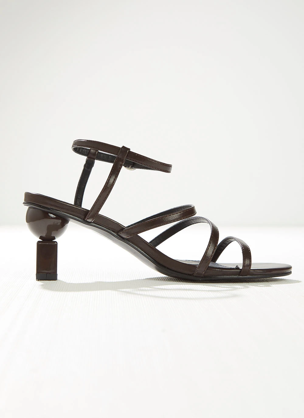 4th & Reckless Tyler Heel - Chocolate PU 4th & Reckless Tyler Heel - Chocolate PU