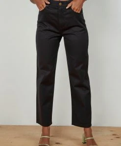 Afends Shelby Hemp Twill Wide Leg Pant - Black New & Most Loved 5 Afends Shelby Hemp Twill Wide Leg Pant - Black New & Most Loved