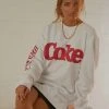 Rolla's Coca Cola World Sweat - Vintage White 2 Rolla's Coca Cola World Sweat - Vintage White