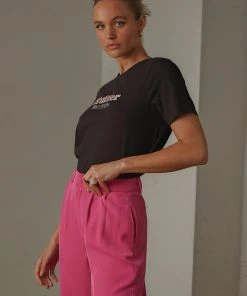 Huffer Stella Fairside Tee - Black New & Most Loved 10 Huffer Stella Fairside Tee - Black New & Most Loved