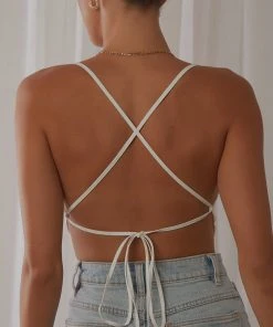 Peppermayo Exclusive Champs-Elysees Cowl Neck Crop - White 10 Peppermayo Exclusive Champs-Elysees Cowl Neck Crop - White