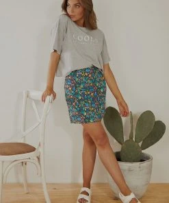 Cools Club New & Most Loved Easy Skirt - Tropic Nights 8 Cools Club New & Most Loved Easy Skirt - Tropic Nights