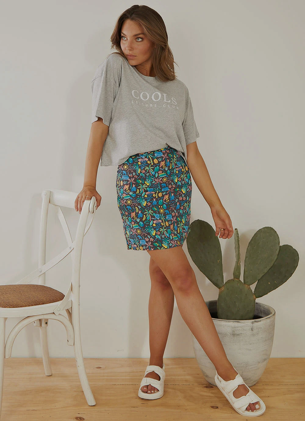 Cools Club New & Most Loved Easy Skirt - Tropic Nights 4 Cools Club New & Most Loved Easy Skirt - Tropic Nights
