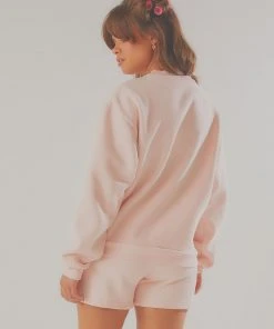 Vacancy Supply Paradise Crew - Pastel Pink New & Most Loved 15 Vacancy Supply Paradise Crew - Pastel Pink New & Most Loved