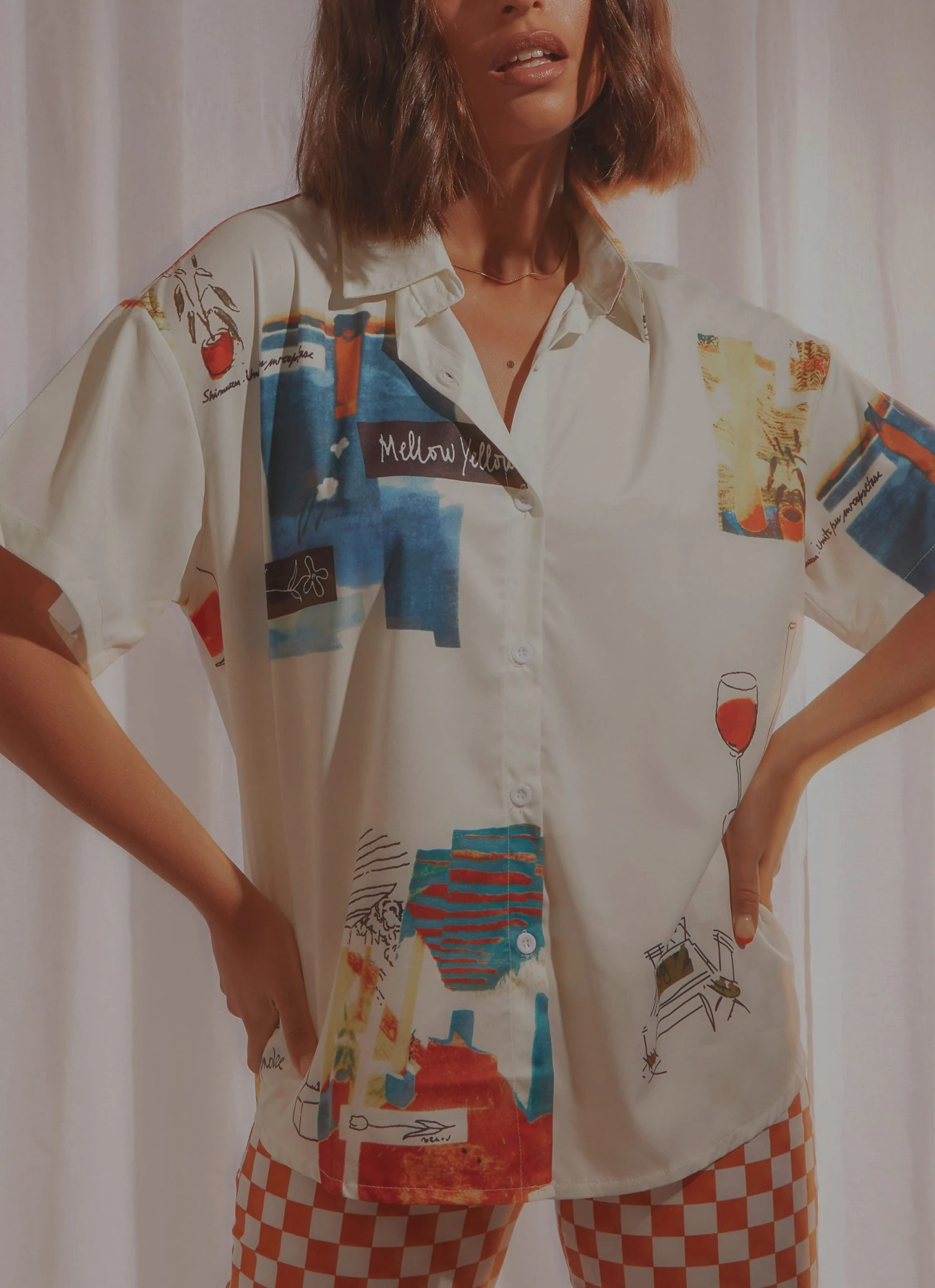 Peppermayo New Tops Cabo Nights Shirt - Multi 5 Peppermayo New Tops Cabo Nights Shirt - Multi