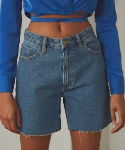 Thrills New & Most Loved Thelma Short - Rinsed Blue