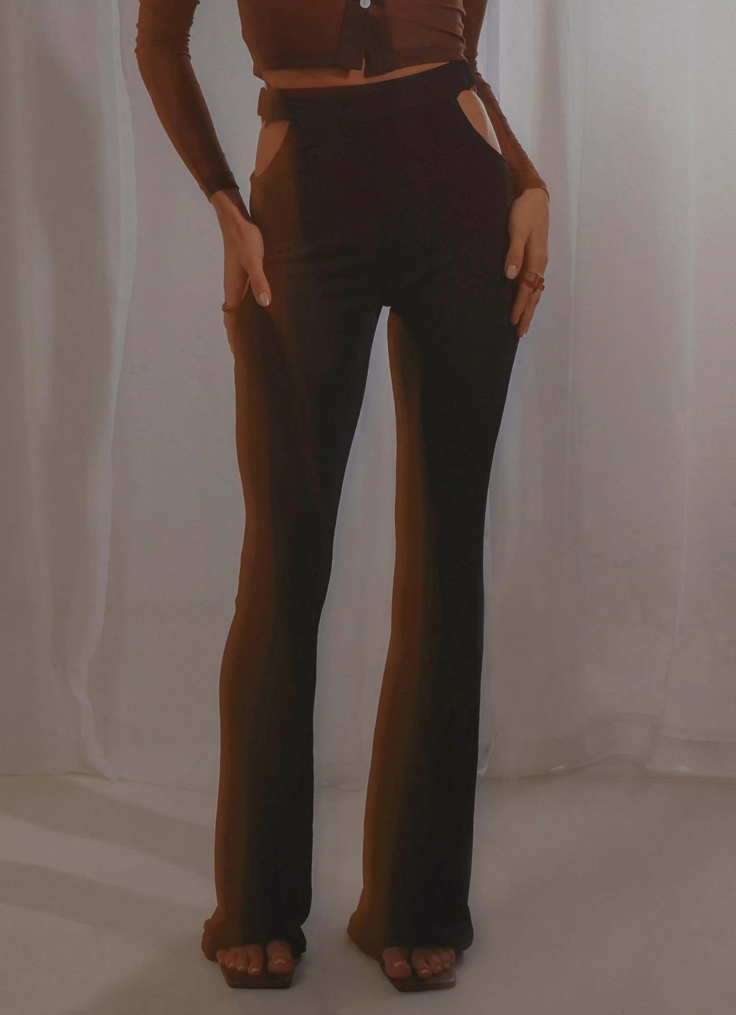 Peppermayo Exclusive Ryder Flare Pants - Black 12 Peppermayo Exclusive Ryder Flare Pants - Black