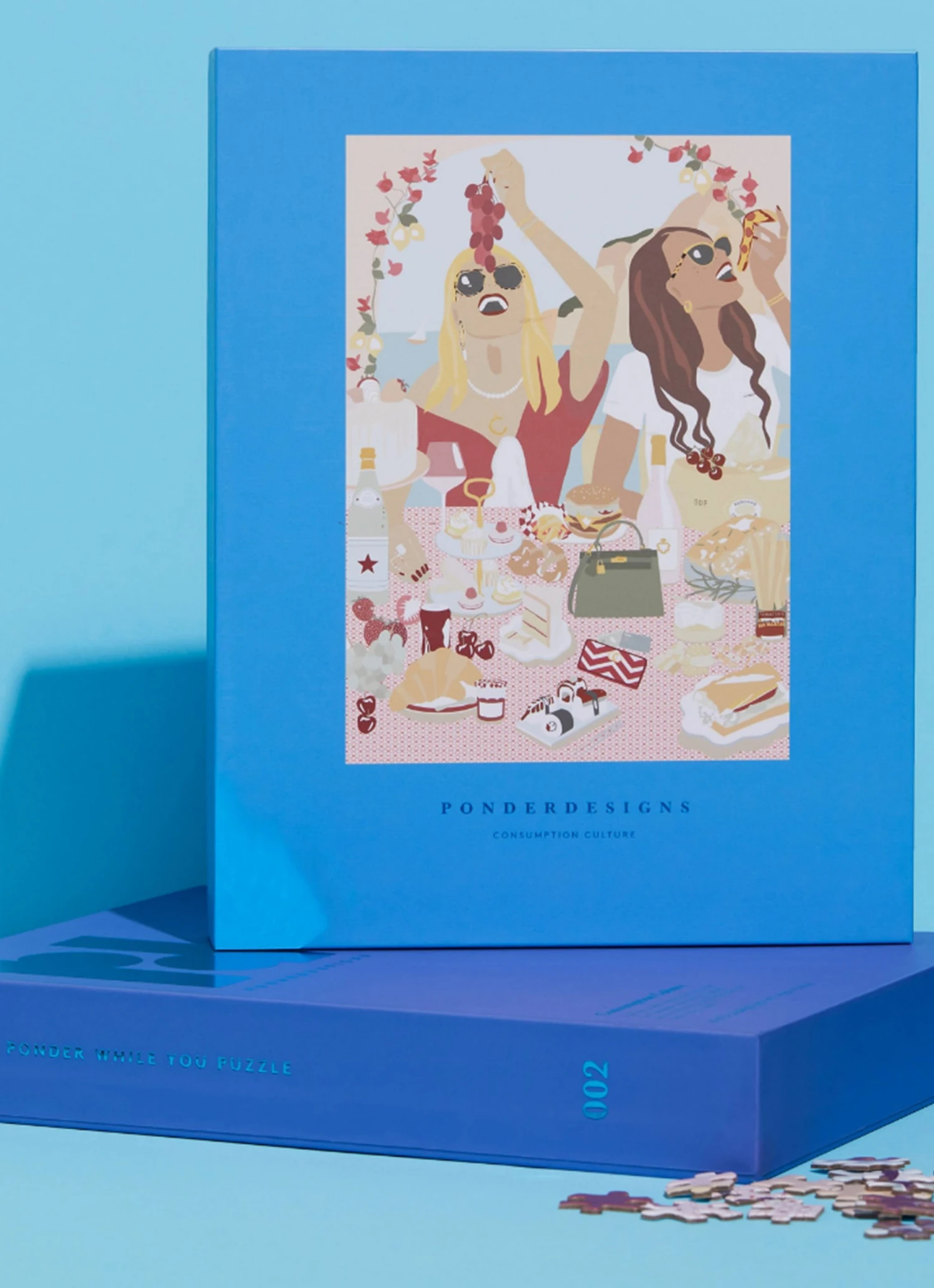 Ponder Designs New & Most Loved Consumption Culture 1000 Piece Puzzle - Multi 3 Ponder Designs New & Most Loved Consumption Culture 1000 Piece Puzzle - Multi