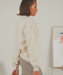 Wrangler Harrow Sweater - Baked Vanilla New & Most Loved 10 Wrangler Harrow Sweater - Baked Vanilla New & Most Loved