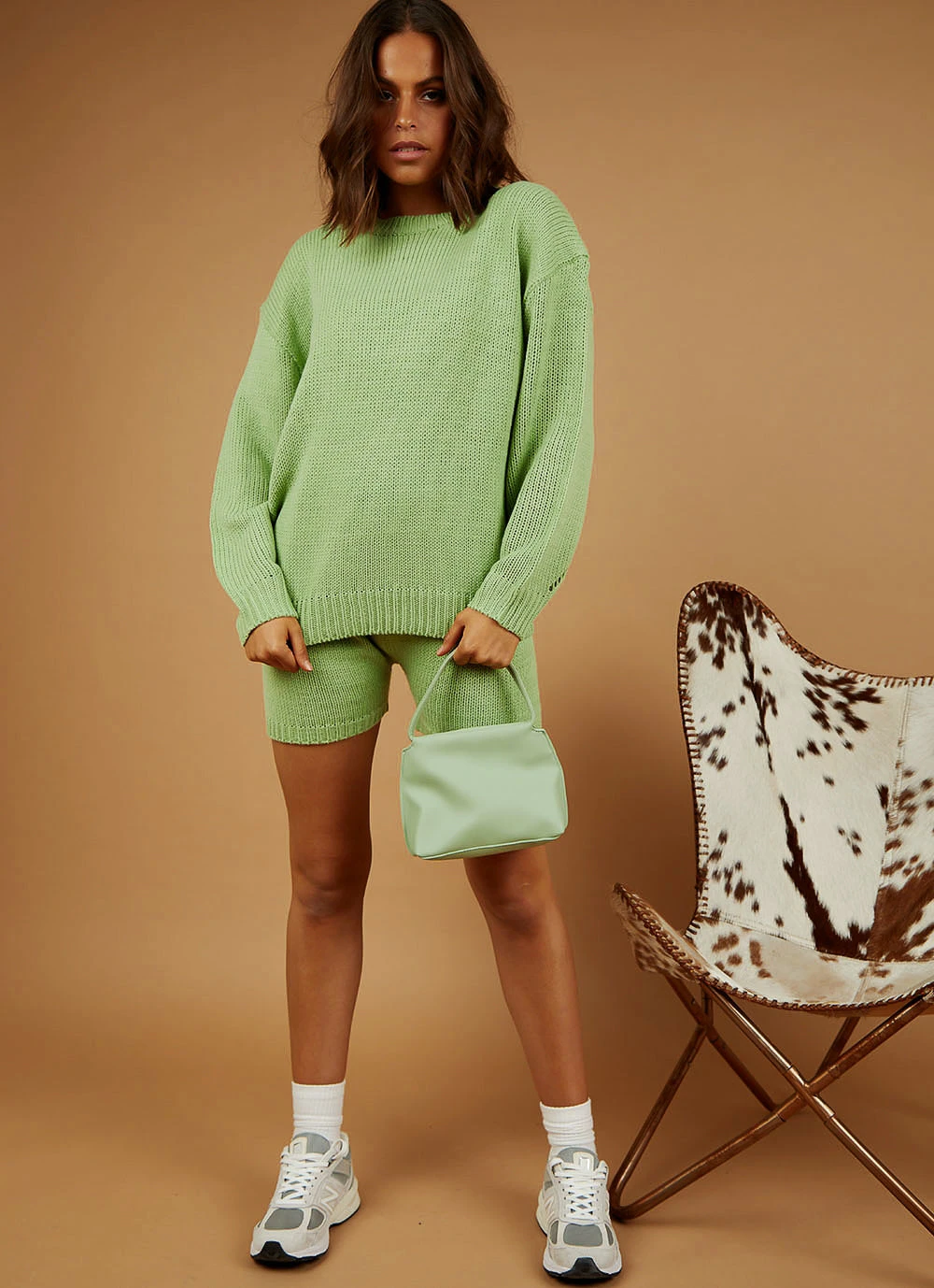 Peppermayo New Tops Northwood Knit Jumper - Sage 4 Peppermayo New Tops Northwood Knit Jumper - Sage