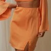Peppermayo Runway Ready Mini Skirt - Orange