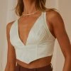 Peppermayo Fall For You Bustier - White
