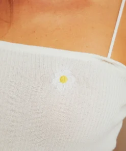 Peppermayo Stitch Top - White