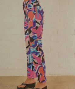 Peppermayo Exclusive Electric Avenue Pants - 80s Retro