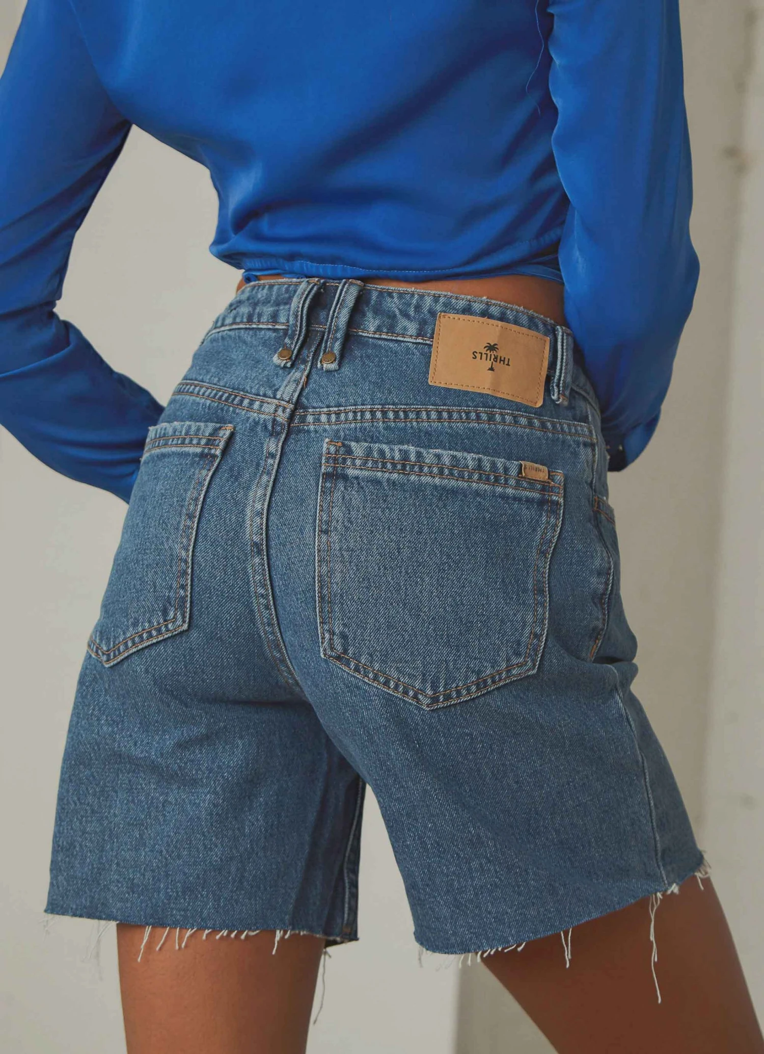 Thrills New & Most Loved Thelma Short - Rinsed Blue 6 Thrills New & Most Loved Thelma Short - Rinsed Blue