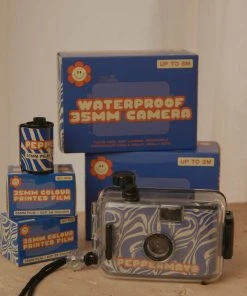 Peppermayo Exclusive Art Trip PM 35mm Reuseable Film Camera - Cobalt Marble 13 Peppermayo Exclusive Art Trip PM 35mm Reuseable Film Camera - Cobalt Marble