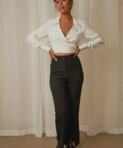 4th & Reckless Wyatt Shirt - White 10 4th & Reckless Wyatt Shirt - White