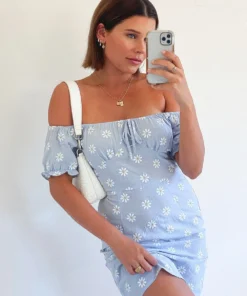 Peppermayo Be Someone Mini Dress - Blue