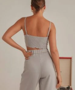 4th & Reckless Vivian Top - Chambray 6 4th & Reckless Vivian Top - Chambray