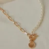 Peppermayo New Accessories Story Telling Necklace - Gold/ Pearl