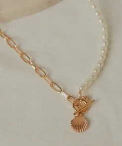 Peppermayo New Accessories Story Telling Necklace - Gold/ Pearl