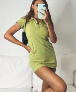 Peppermayo New Dresses Give Me Honey Mini Dress - Sage