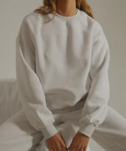 Peppermayo Exclusive It Crowd Crewneck - Grey Marle