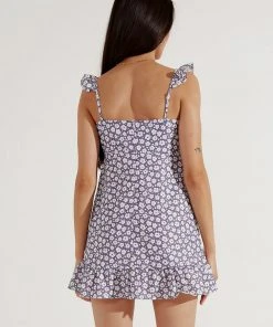 Peppermayo Lets Spring Mini Dress - Lavender New & Most Loved 11 Peppermayo Lets Spring Mini Dress - Lavender New & Most Loved