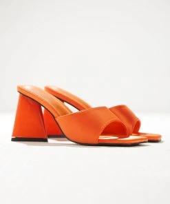 Cult Avenue N.Y Nights Heel - Tangerine 12 Cult Avenue N.Y Nights Heel - Tangerine