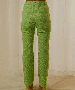 Peppermayo Exclusive Electric Avenue Pants - Lime Wave New & Most Loved 13 Peppermayo Exclusive Electric Avenue Pants - Lime Wave New & Most Loved