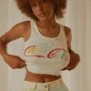 Rolla's Coke Unity Crop Tank - Vintage White 2 Rolla's Coke Unity Crop Tank - Vintage White