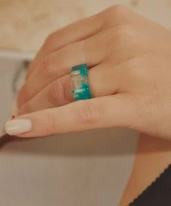 Peppermayo Perspective Ring - Teal