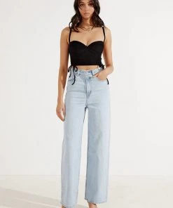 Peppermayo New & Most Loved Rest Of Us Crop - Black