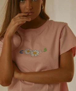 Cools Club Daisy Club Tee - Pink