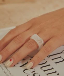 Peppermayo New & Most Loved Perspective Ring - Clear White