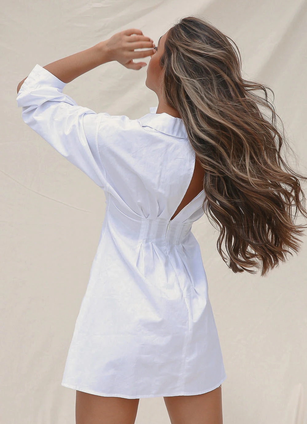 Peppermayo On Duty Dress - White 6 Peppermayo On Duty Dress - White