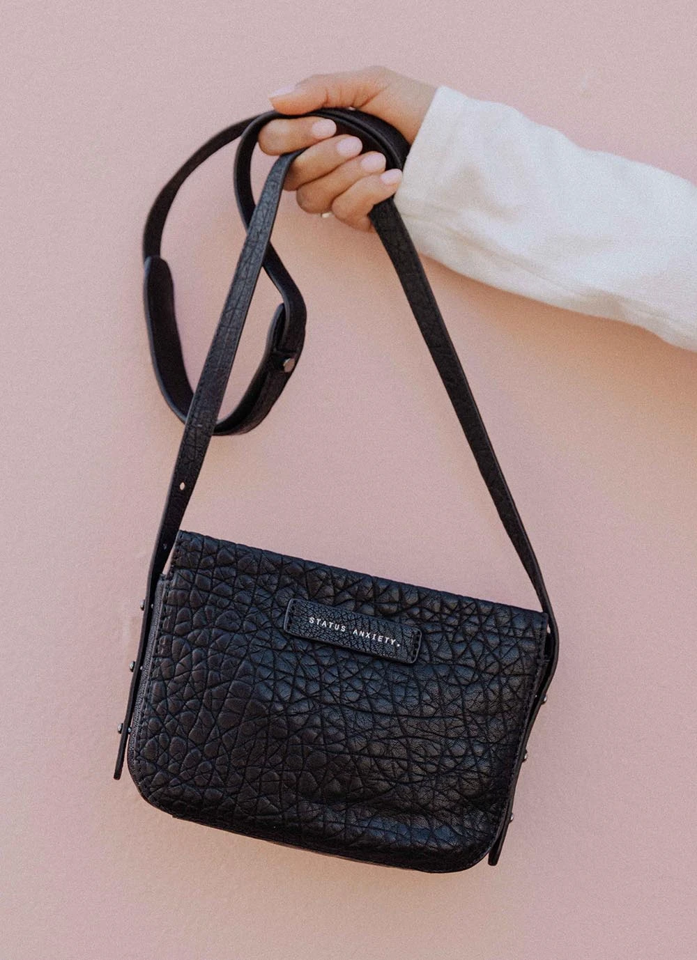 Status Anxiety In Her Command Bag - Black Bubble 3 Status Anxiety In Her Command Bag - Black Bubble