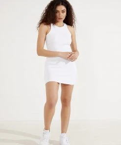 Peppermayo Exclusive Collected Tank Dress - White 11 Peppermayo Exclusive Collected Tank Dress - White