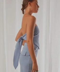 4th & Reckless Adelaide Top - Blue New & Most Loved