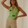 Peppermayo Stepping Out Halter Top - Green 2 Peppermayo Stepping Out Halter Top - Green