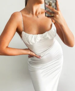 Peppermayo New Dresses Persevere Midi Dress - White 11 Peppermayo New Dresses Persevere Midi Dress - White