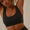 Nude Lucy Nude Active Crop Top - Black New & Most Loved