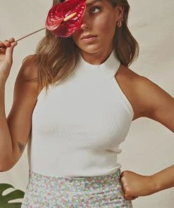 Peppermayo From Europe Knit Top - White New & Most Loved