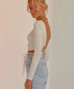 Peppermayo All She Wrote Crop Top - White 10 Peppermayo All She Wrote Crop Top - White