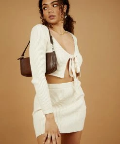 Peppermayo New & Most Loved Be Alright Knit Top - Cream