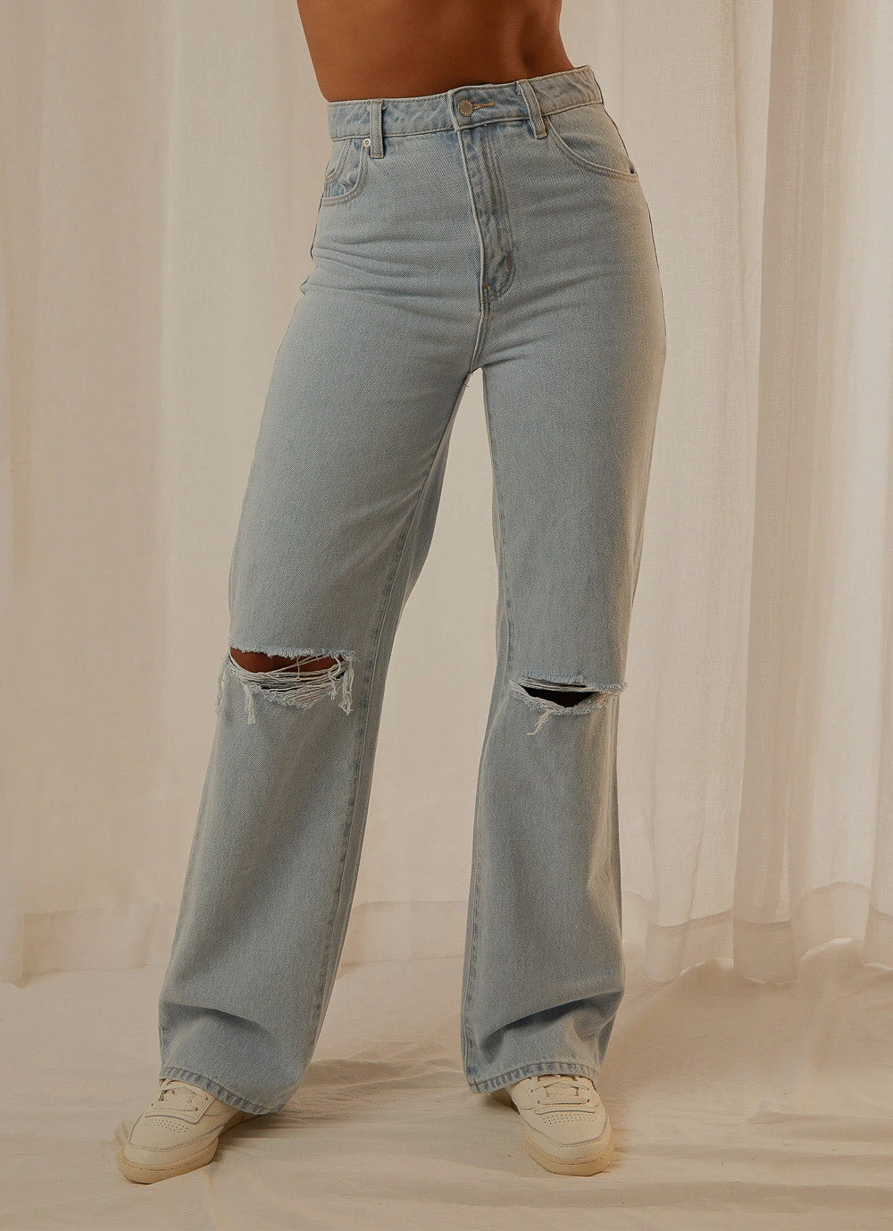 Rolla's New & Most Loved Heidi Jean - Holiday Blue Organic Rolla's New & Most Loved Heidi Jean - Holiday Blue Organic