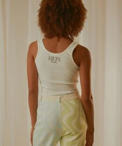 Rolla's Coke Unity Crop Tank - Vintage White 11 Rolla's Coke Unity Crop Tank - Vintage White