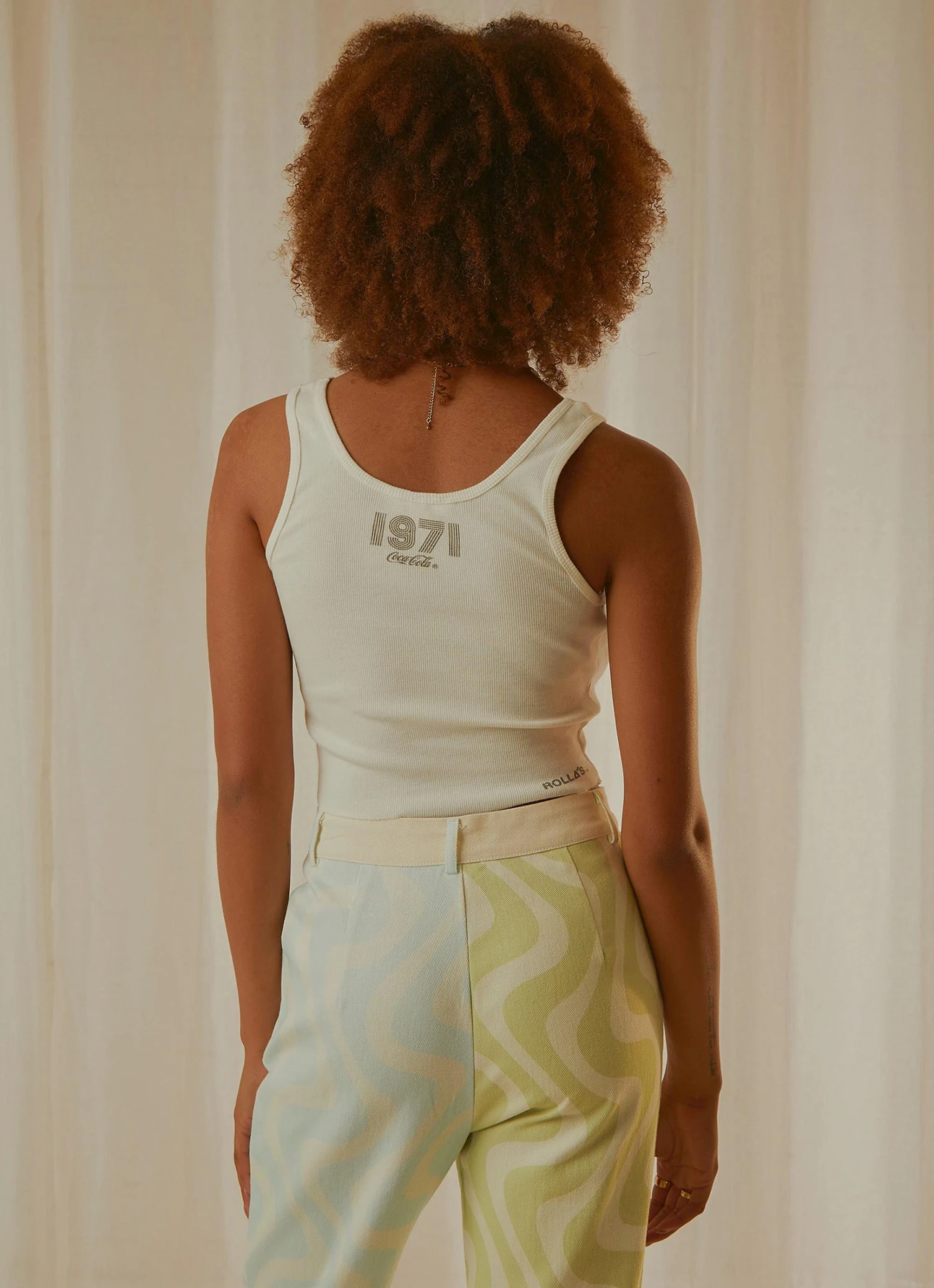 Rolla's Coke Unity Crop Tank - Vintage White 7 Rolla's Coke Unity Crop Tank - Vintage White