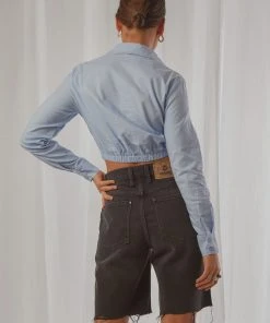 Peppermayo Daria Crop Top - Blue 11 Peppermayo Daria Crop Top - Blue